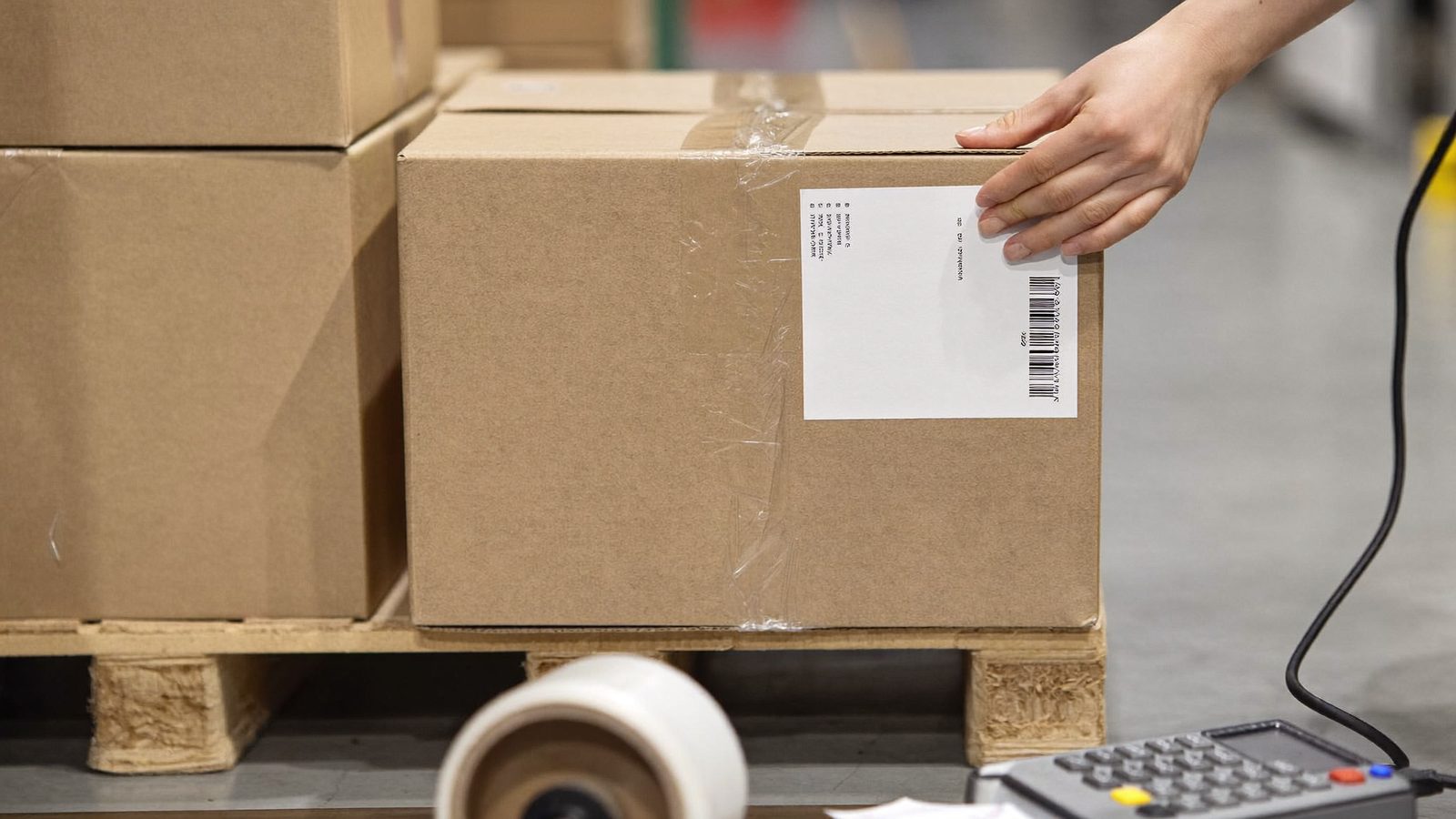 Inbound shipments booked, labelled and tracked